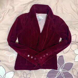 Fairweather Berry-Colored Corduroy Blazer
